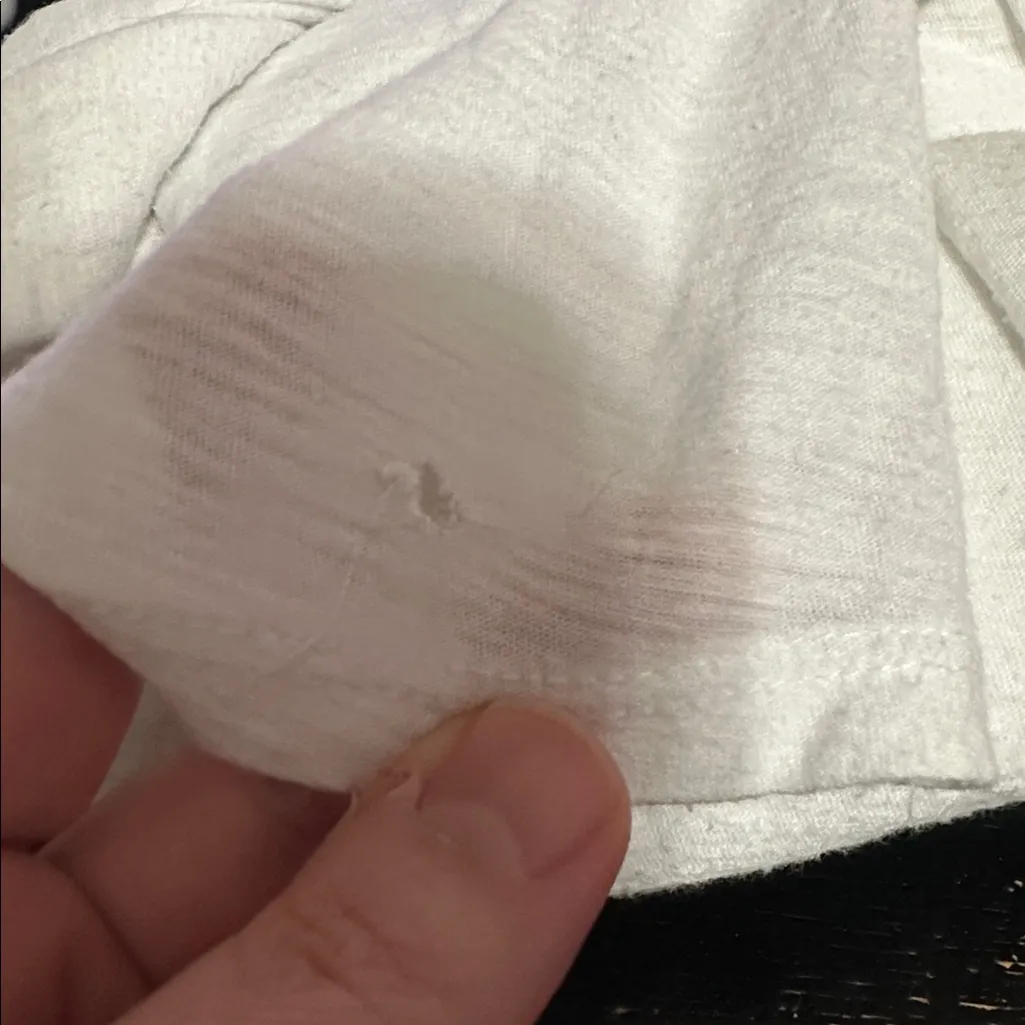 James Perse  White Long Sleeve Tee - Image 6