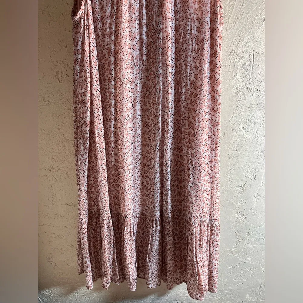 Anthropologie Blush Pink Floral Dress cottagecore
Feminine flowy summer party - Image 7