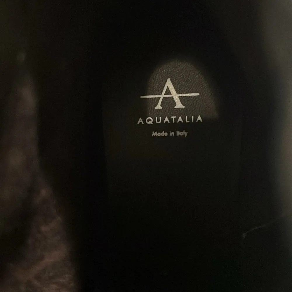 AQUATALIA Prisilla Brown Dress Suede Booties, Size 9 New in Box +DustBag - Image 7