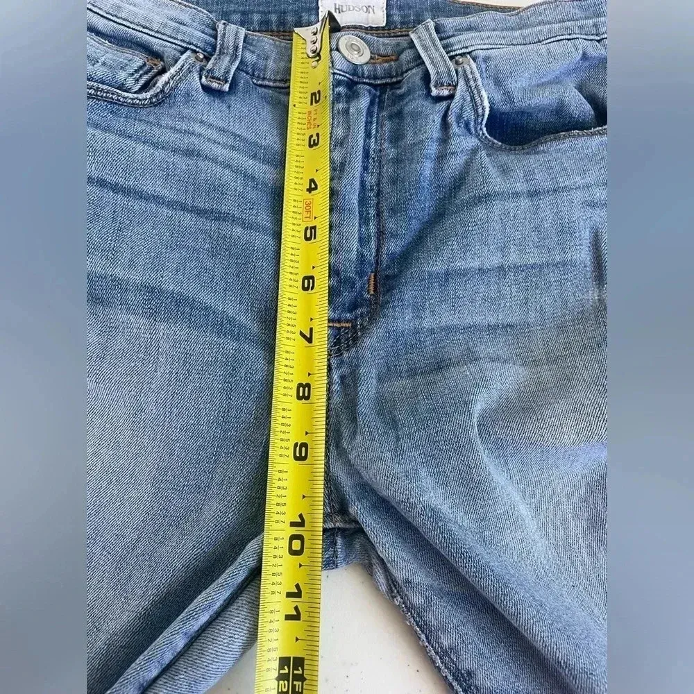 Hudson Barbara High Waist Skinny Jean Size‎ 27 Distressed Ankle GUC! 0012 - Image 13