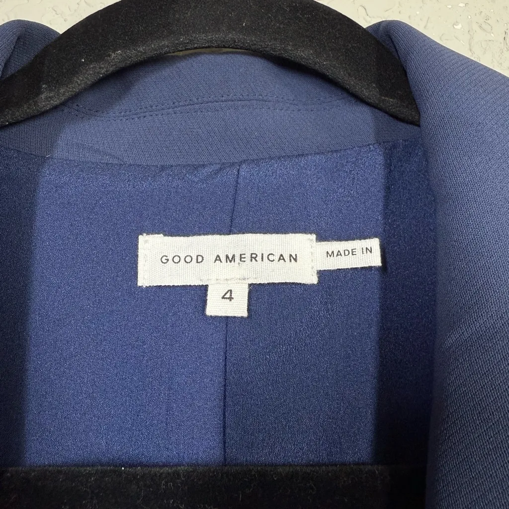 Good American Luxe Suiting Executive Sleeveless Blazer Dress - Image 6