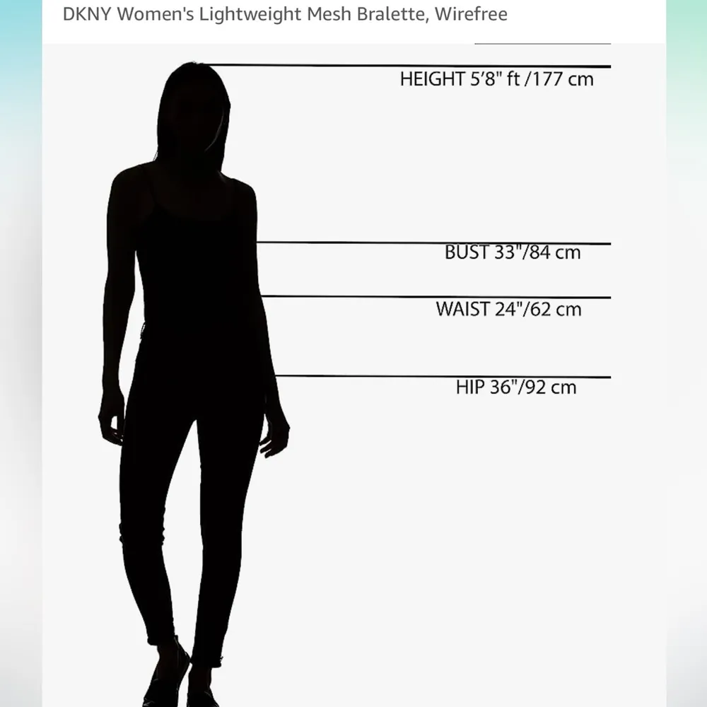 DKNY Womens Mesh Bralette new with tags - Image 3