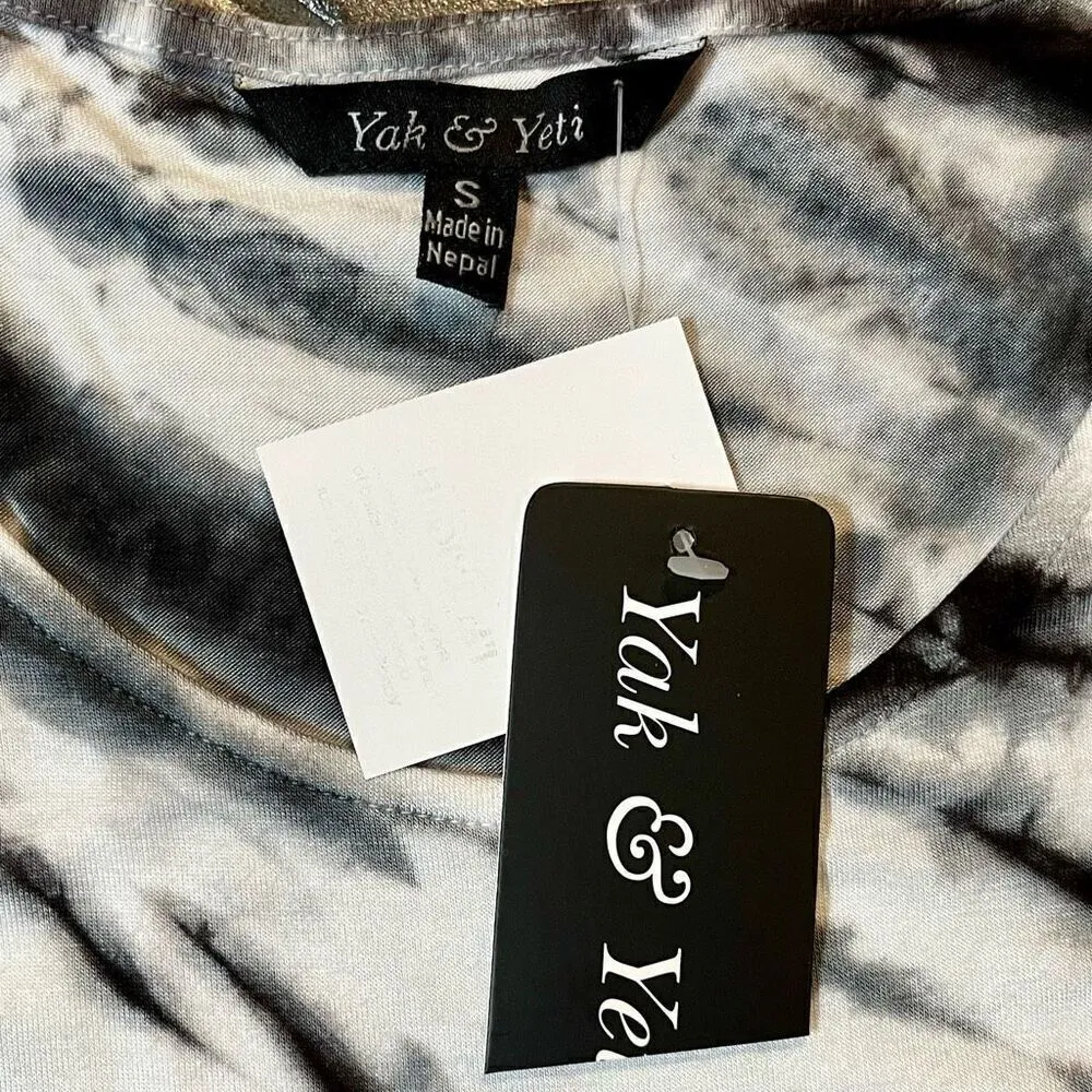 NWT Yak & Yeti Women’s Black White Tye - Image 8