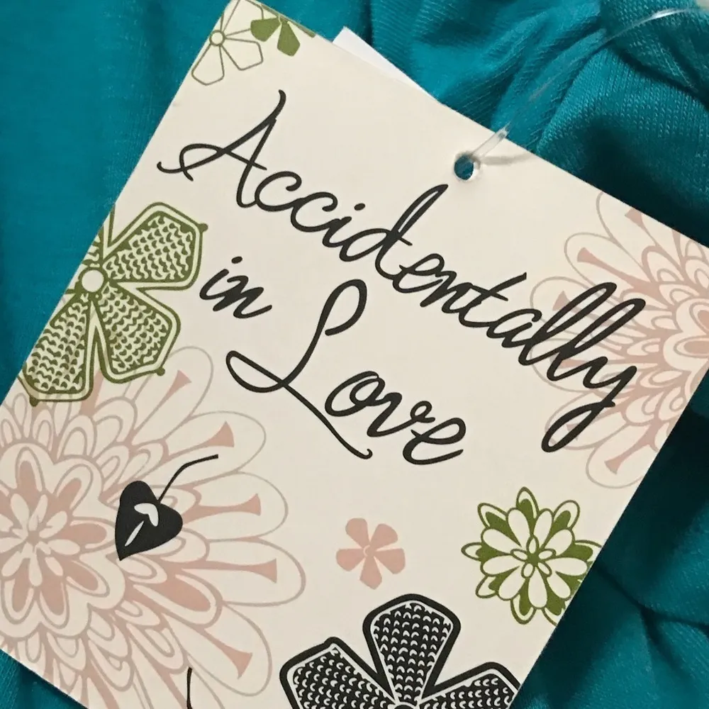 Accidentally in Love turquoise strapless ruffle - Image 6