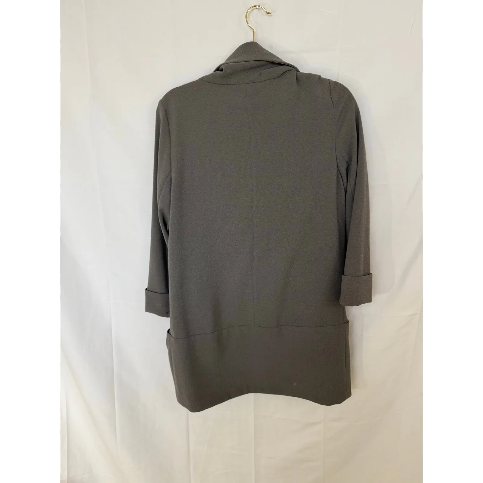 Aritzia Wilfred Chevalier Open-front blazer jacket grey size 8 - Image 5