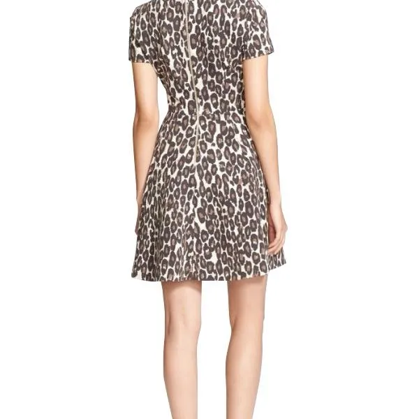 Kate‎ Spade Animal Print Fit & Flare Dress, 00 - Image 2