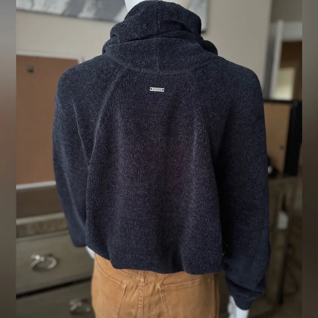 Prana Velour Ribbed Cowl Neck Sweater - Image 3