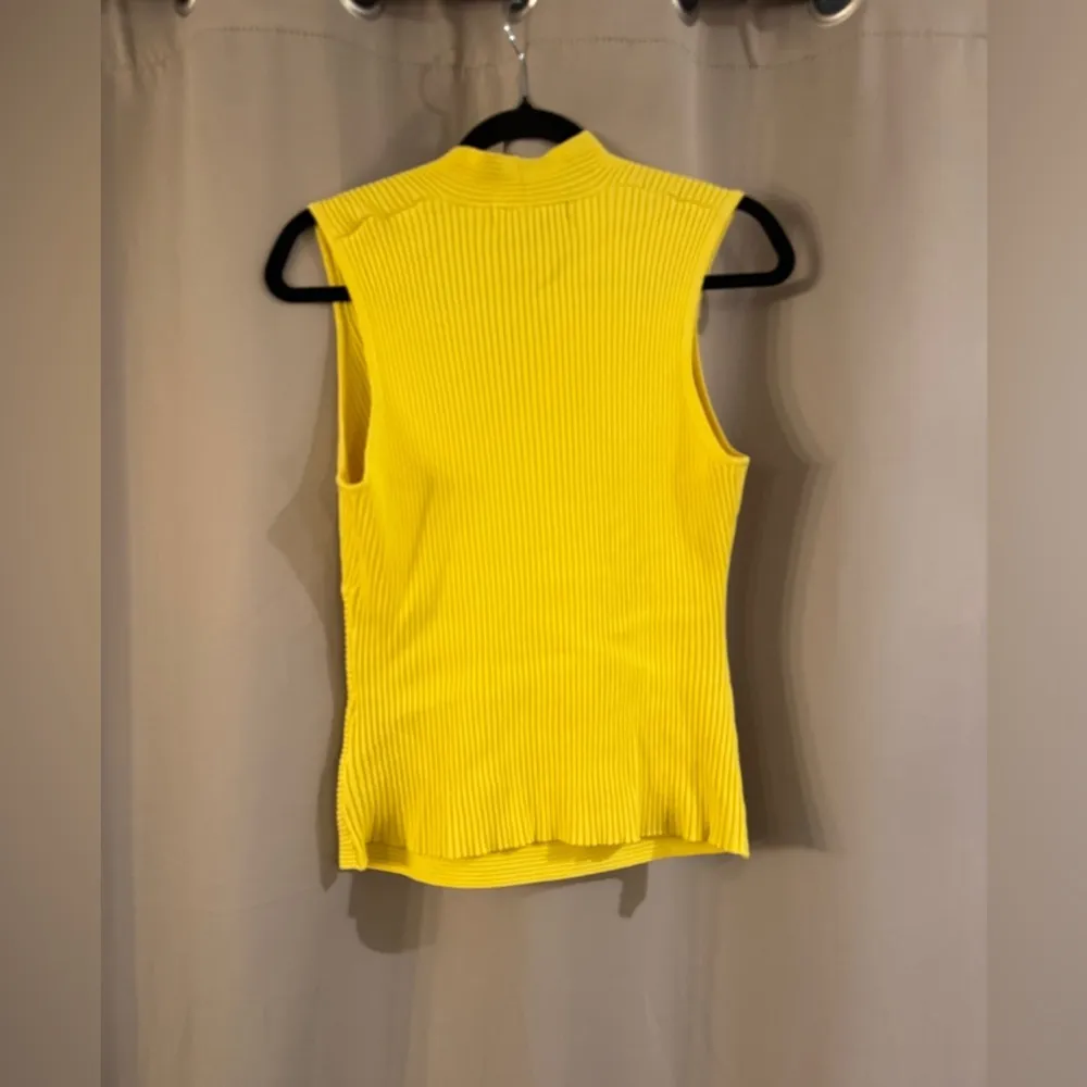 C’est City Yellow Sleeveless Women's Top Size XL - Image 2
