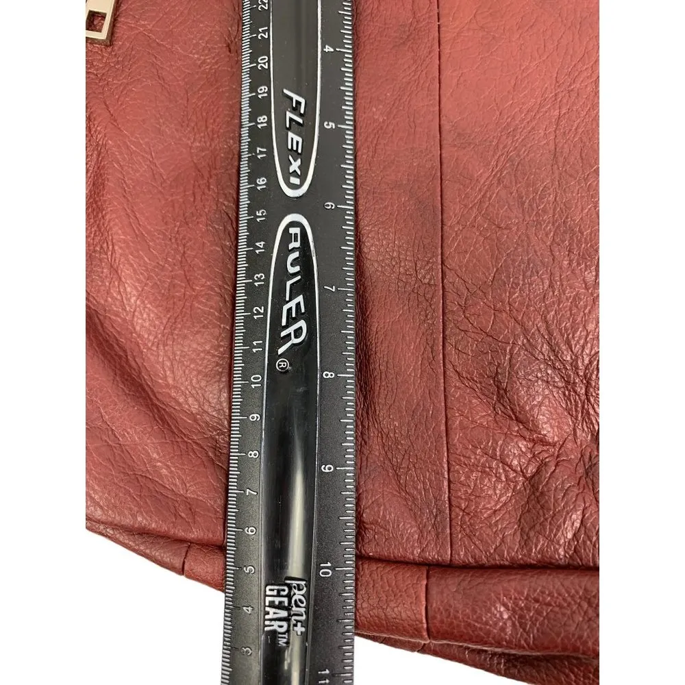 Rama Leathers Concealment Purse Red - Image 13