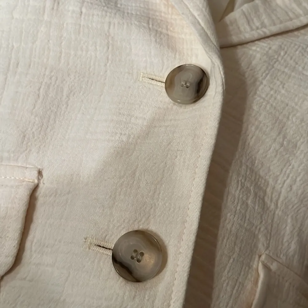 Madewell Larsen Cotton & Linen Oversize Blazer - Image 8