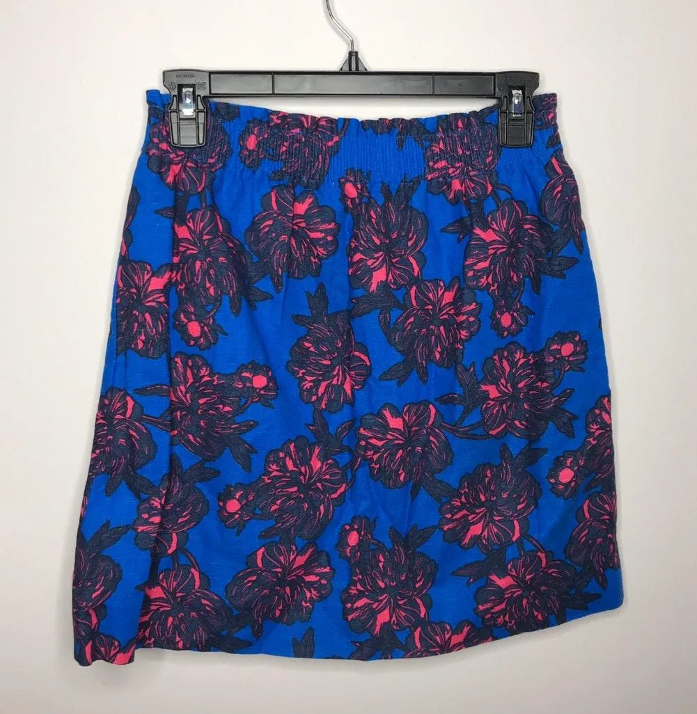 J Crew Factory Sidewalk Tropical Floral Skirt - Image 6