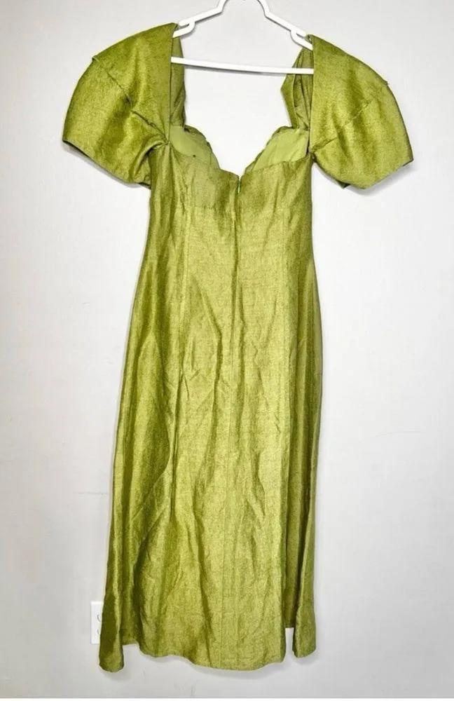 NWOT Cult Gaia Muna Off The Shoulder Midi Dress Size 4 /Small - Image 9