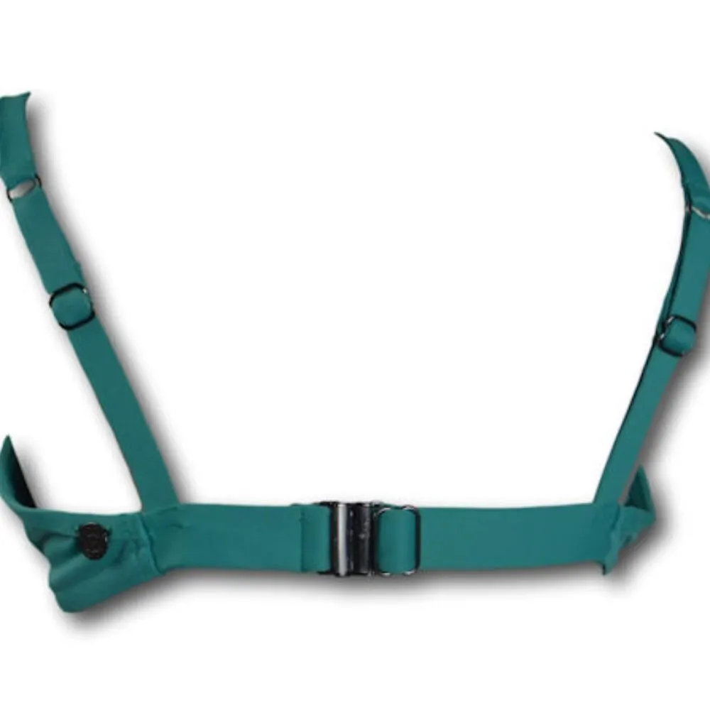 Swim Systems Solid Underwire Crossroads Bikini Turquoise Blue Top Size: 38DD NWT Size undefined - Image 2