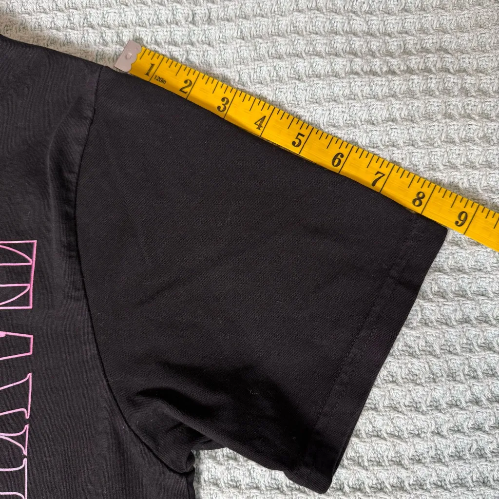 Taylor Swift Eras Tour Lover Oversized T-Shirt Small Black Merch Tee Official - Image 8