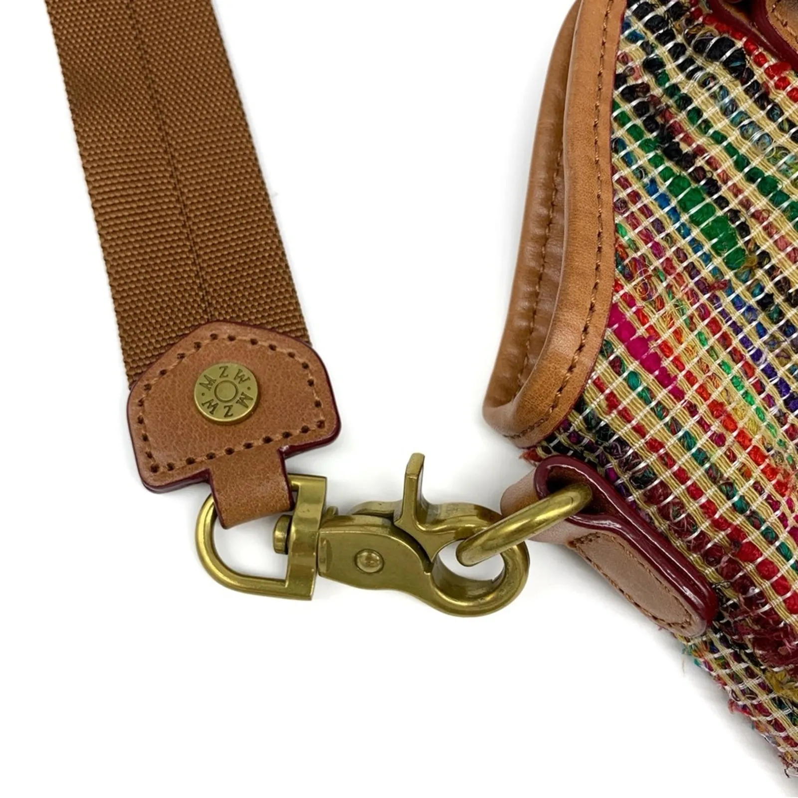 MZ WALLACE Bianca Tote Bag Tangier Twill Tan - Image 6