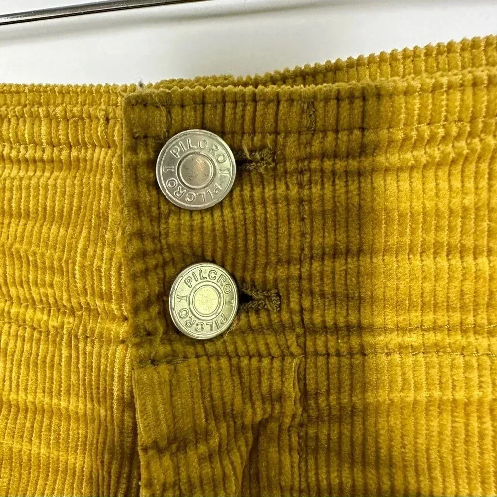 Pilcro Anthropologie Slim Corduroy Cargo Zip Ankle Trousers Pants Size 31 - Image 7