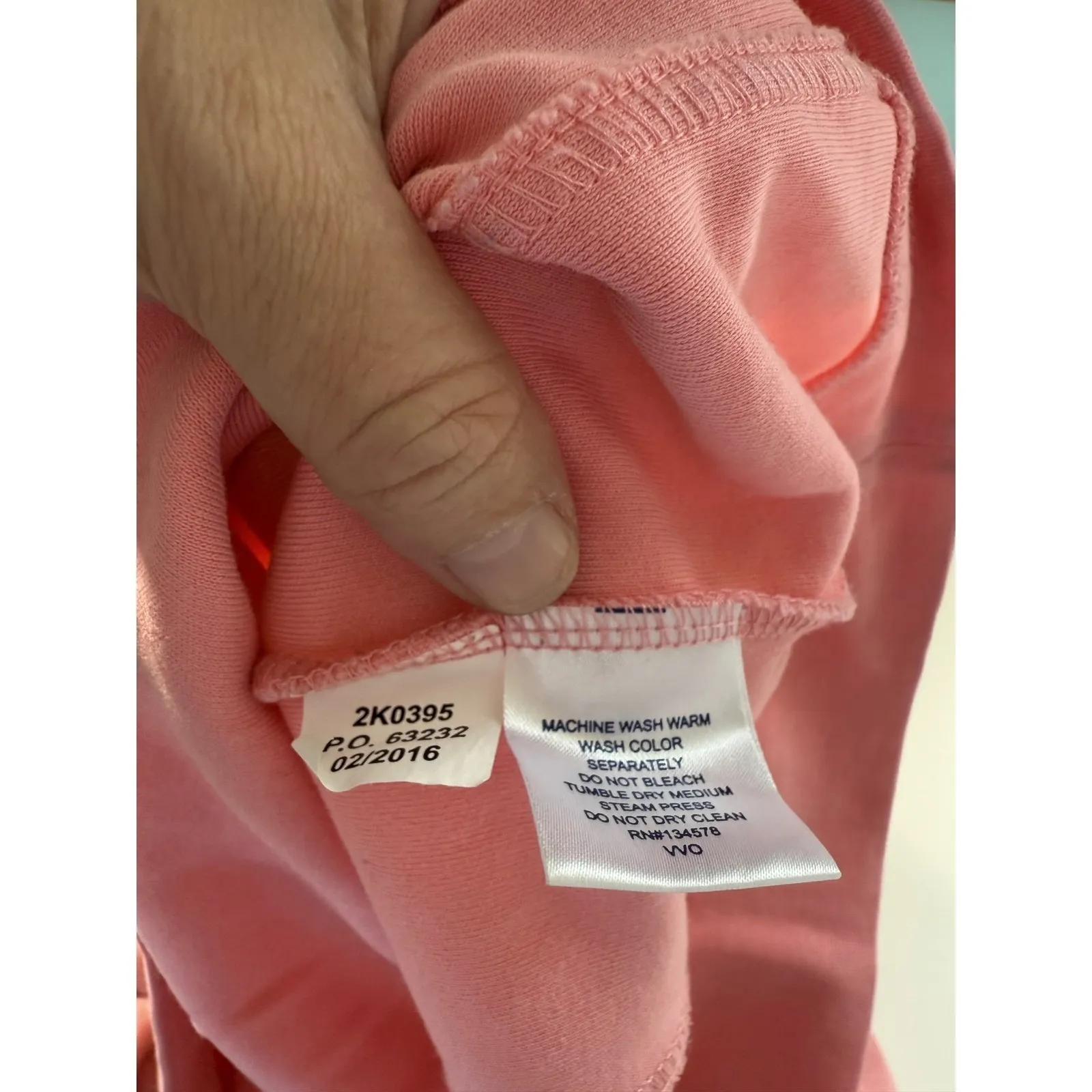 Vineyard Vines Womens Pink Whale Logo Quarter Zip Pullover Sweatshirt‎ Size S - Image 5