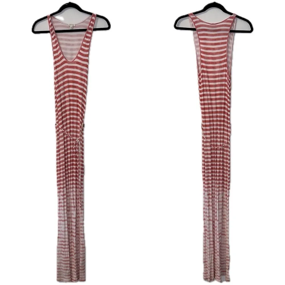 Soft Joie Pink Emilia Ombré Striped Sleeveless Maxi Dress Size Medium - Image 2