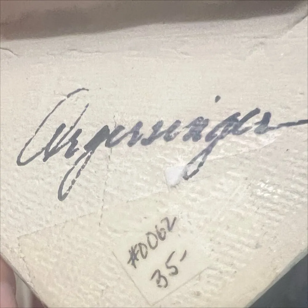 Handmade Rope Cord Necklace with Large Hand Painted Cat Friends Clay Pendant - Image 4