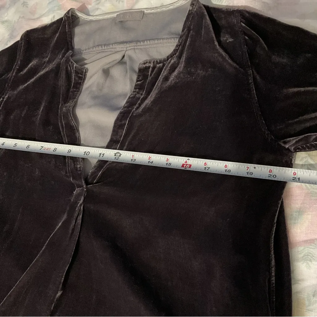 CP Chades silk blend tonic dress dark purple - Image 8