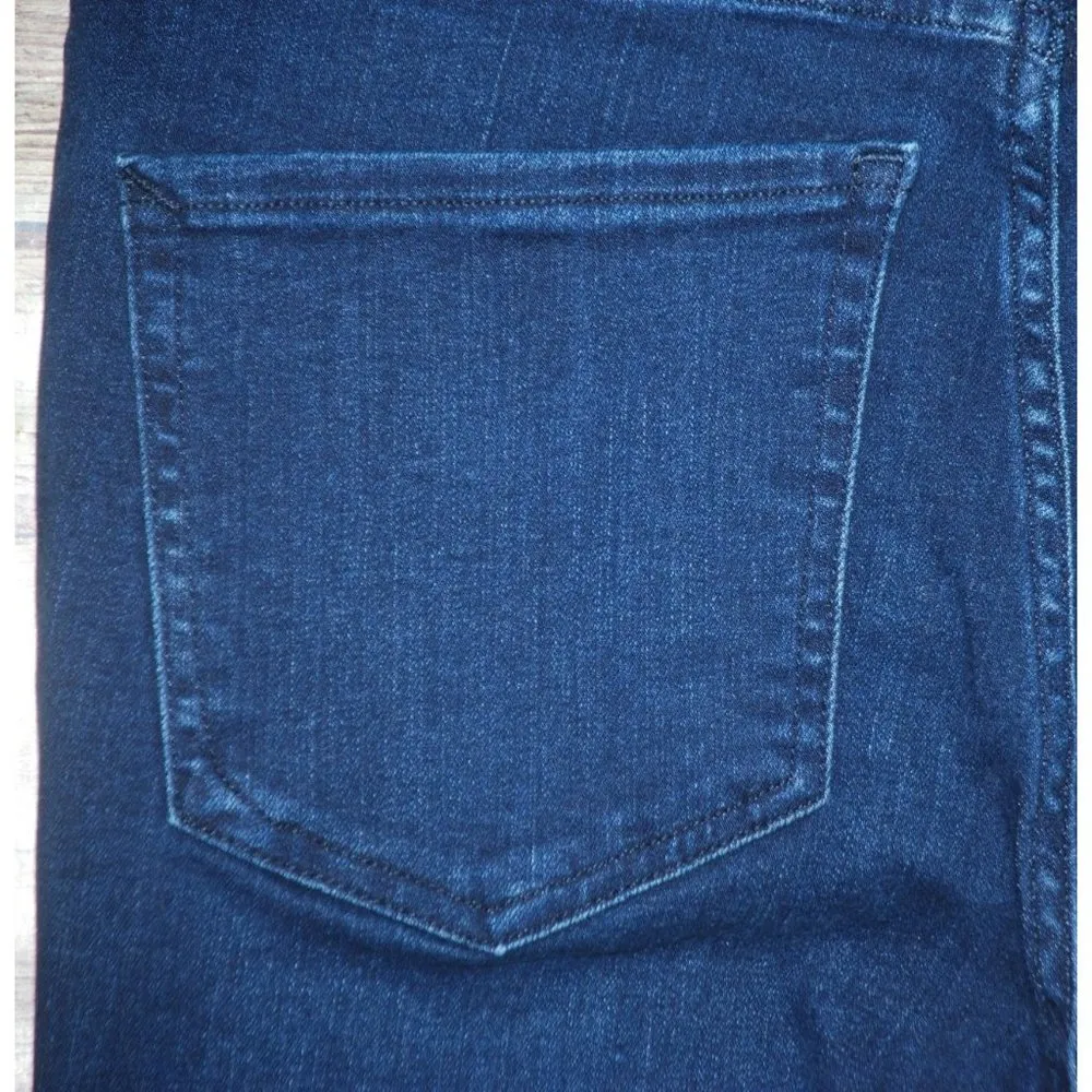 Express Ankle High Rise Denim Perfect Metallic Side Stripe Skinny Jean Womens 6 - Image 7