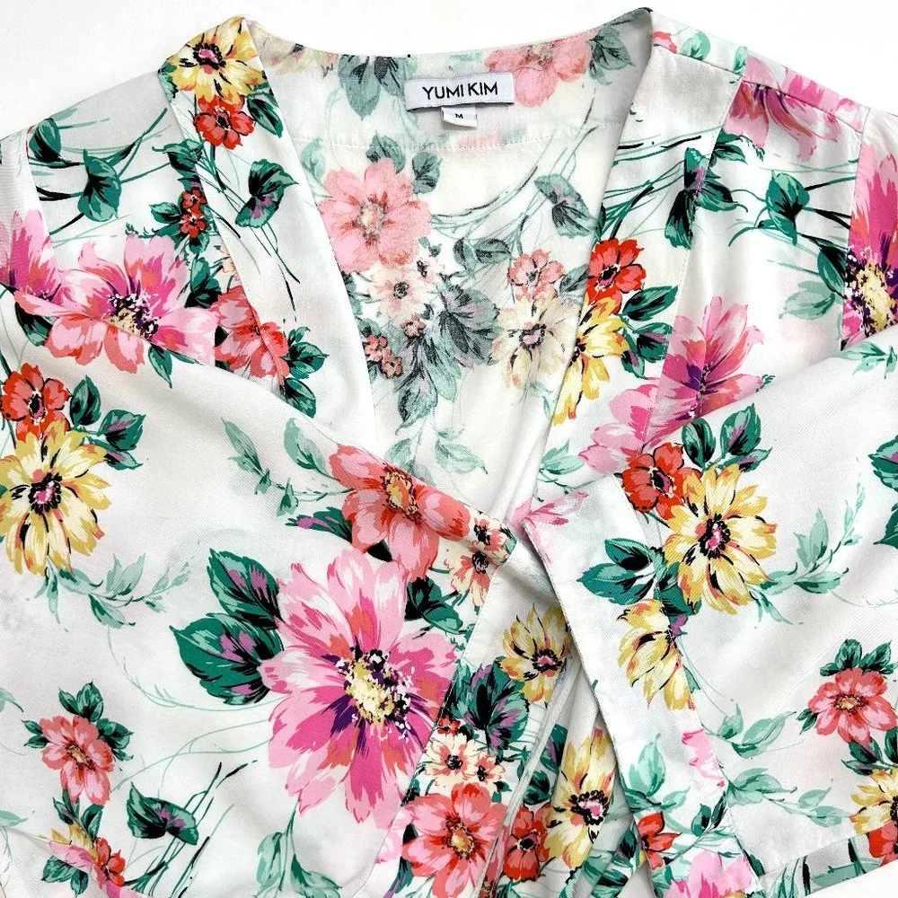 Yumi Kim Dream Lover Kimono Robe in Wild Rose Pink Size M - Image 5