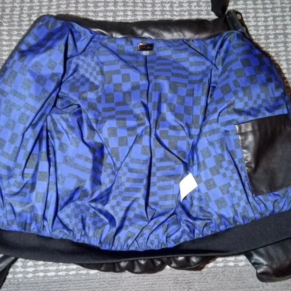 Mother The drop talk pillow puffer jacket color black size small women - Image 8