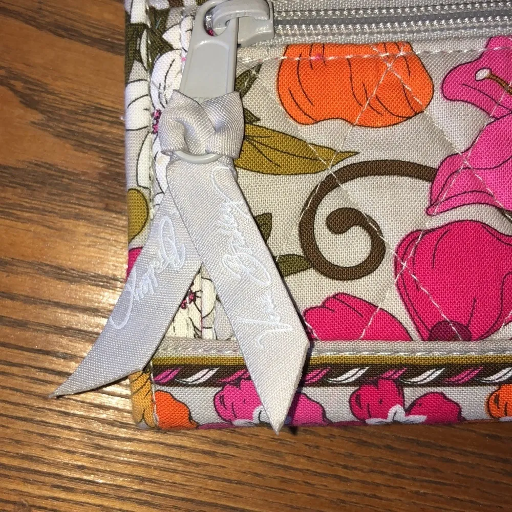 Vera Bradley garden wallet floral colorful clutch wallet small pocket book​​​ - Image 2