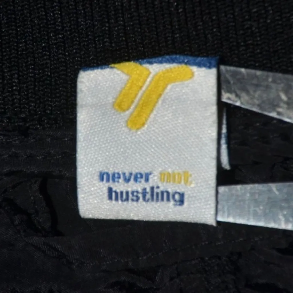 Old Navy Ladies Black Quick Dry Zip Up Boxy Nylon Windbreaker Jacket Size XXL - Image 7