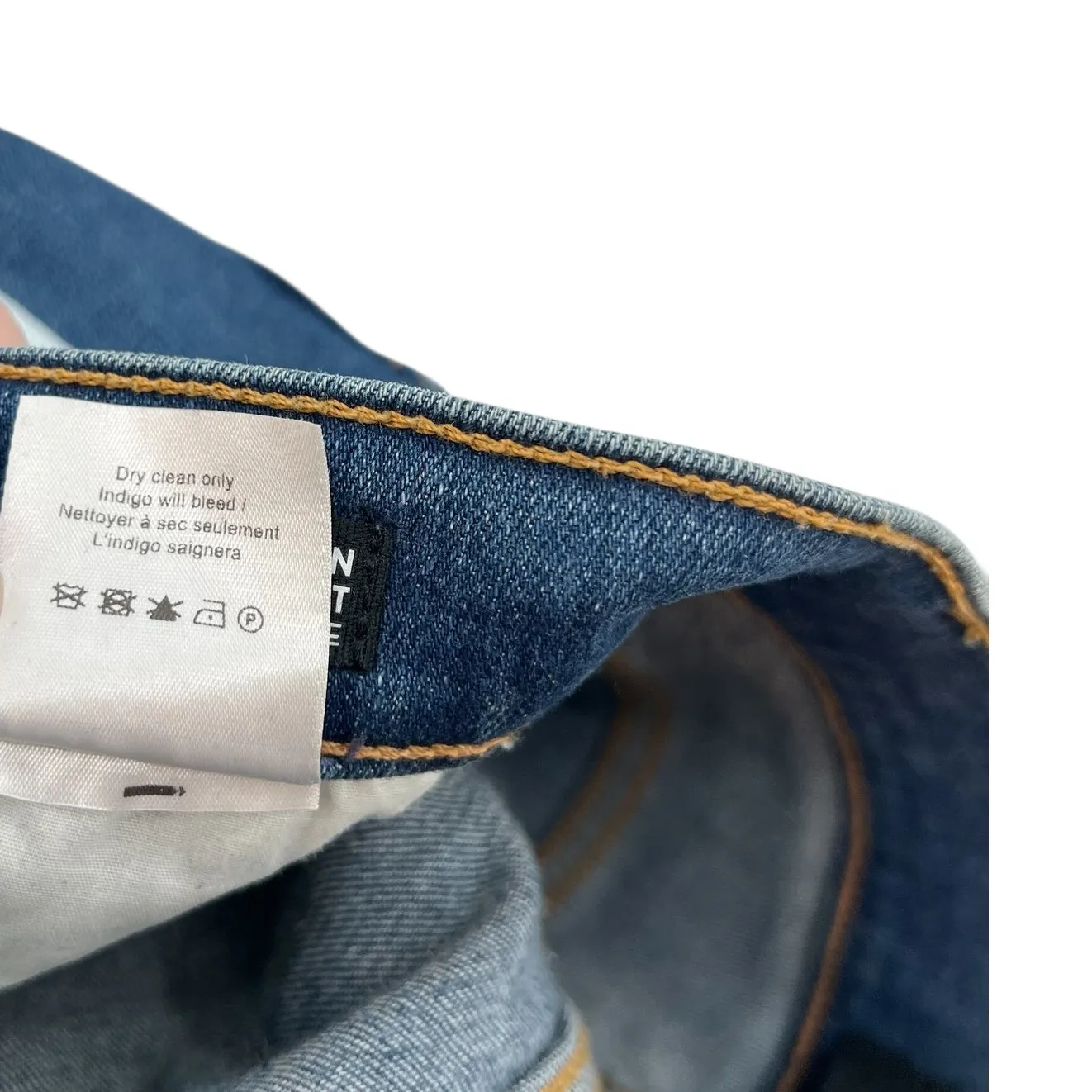 Veronica Beard Carolyn Baby Boot-Cut Jeans Tuxedo Stripe Blue Size 26 2 - Image 13