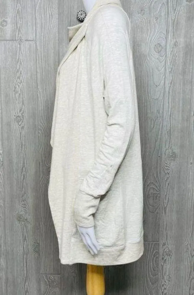 Athleta studio wrap magnetic closure open front cardigan sweater activewear xxs - Image 5