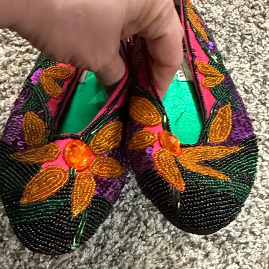 Beverly Feldman vintage flats 8.5 Purple - Image 7