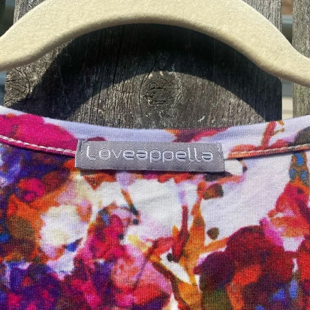 Loveappella Multicolor Printed‎ Tank | S - Image 2