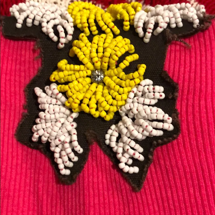 Tory Burch Desert Blooms beaded Tank top x/s - Image 3