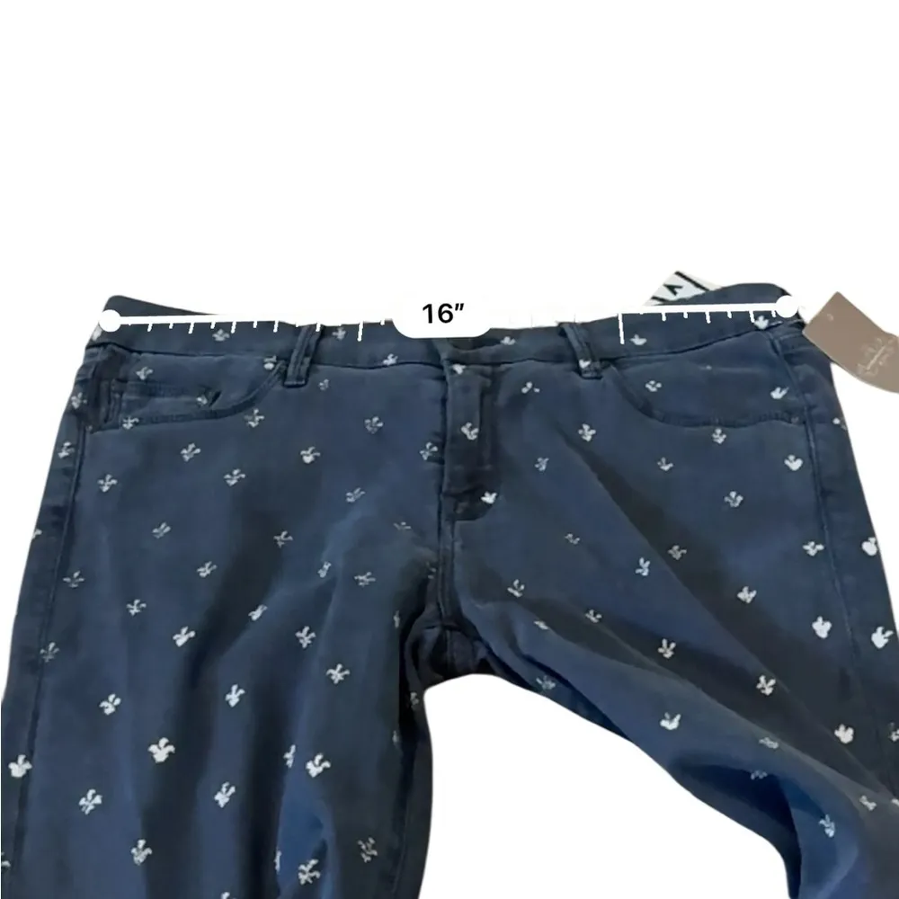 MOTHER NWT The Looker Skinny Jeans Women’s Size 31 Lapis Fleur - Image 12