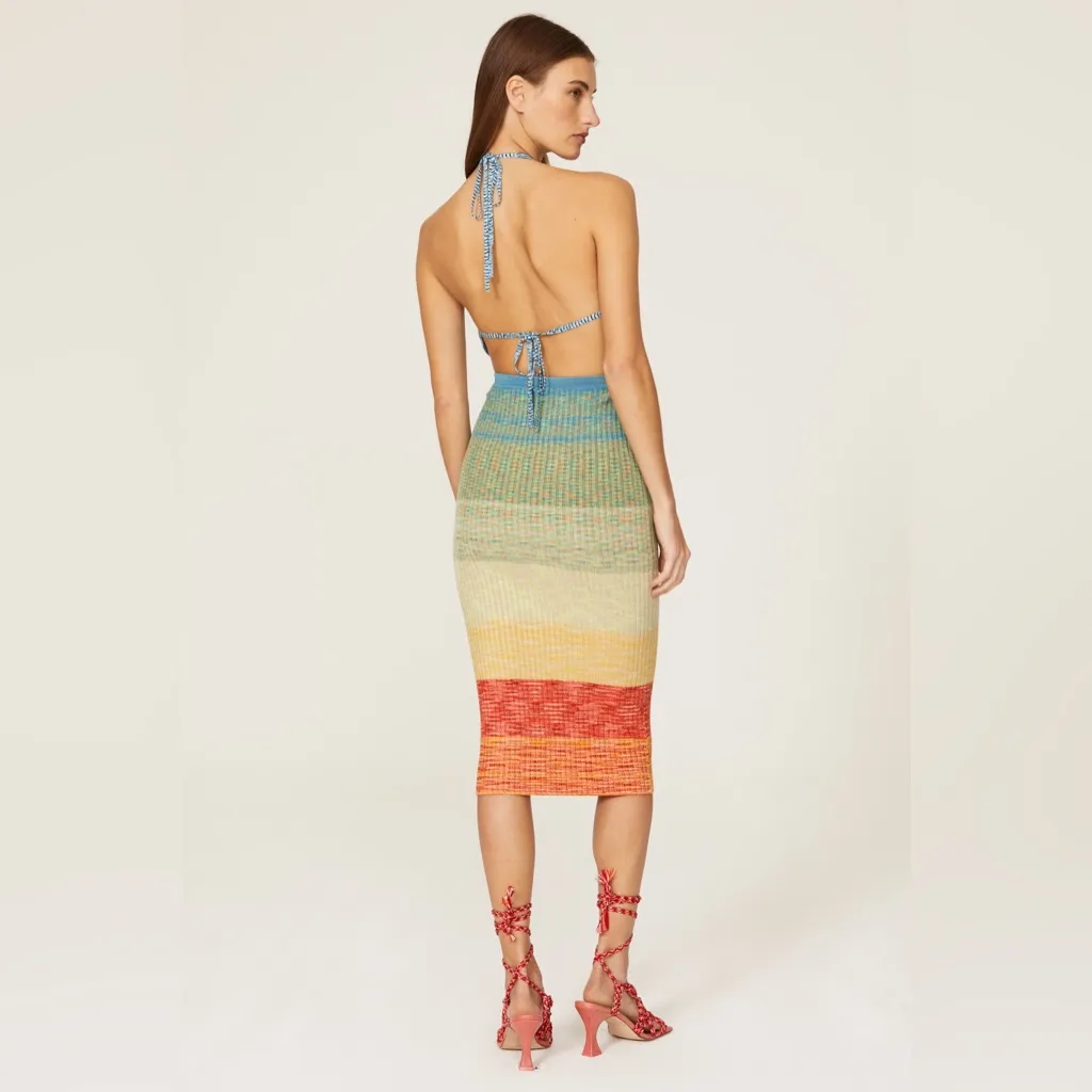 STAUD Edesia Knit Dress - Image 3