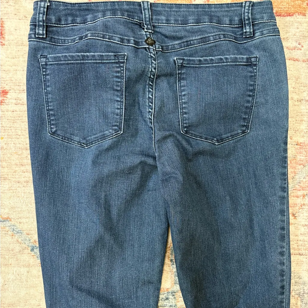 Prana Kayla Jeans Skinny Slim Mid-Rise 5 pocket Women’s‎ Size 4 - Image 4