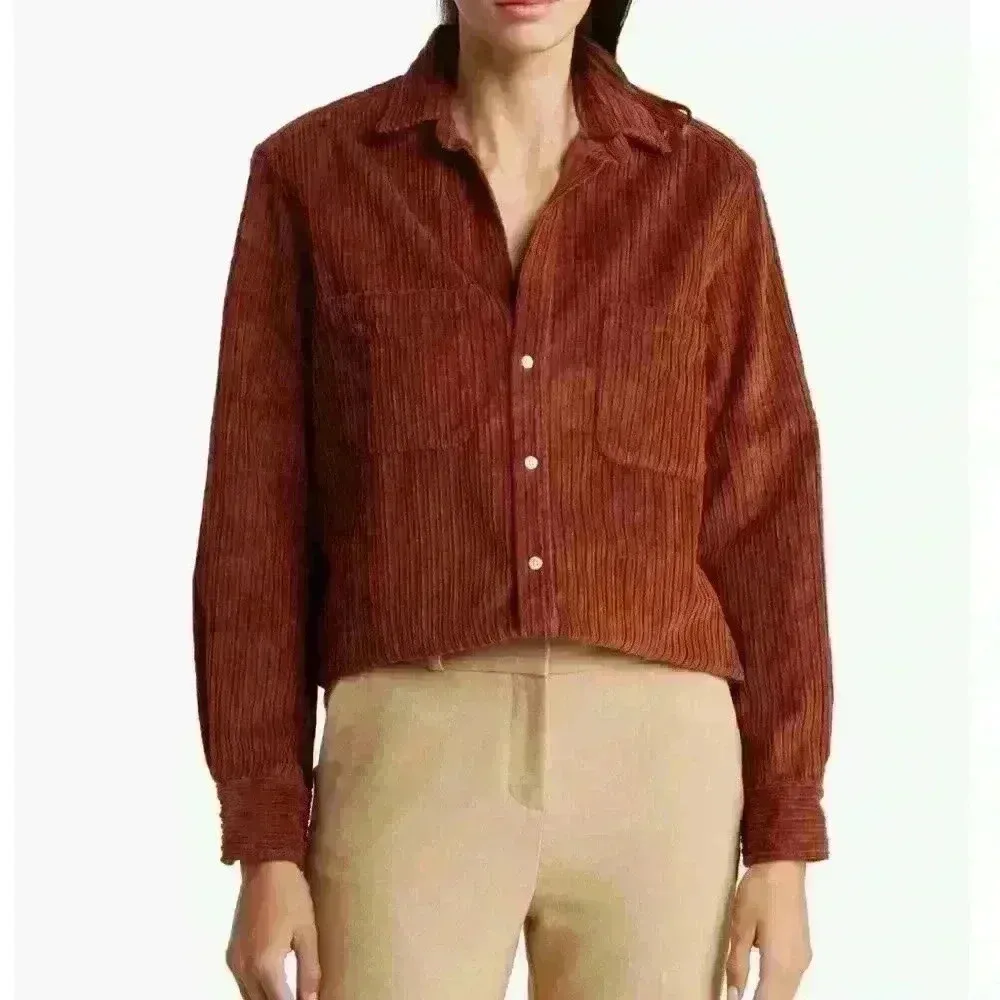 NWOT  Frank & Eileen Corduroy Button-Up Shirt - Image 12