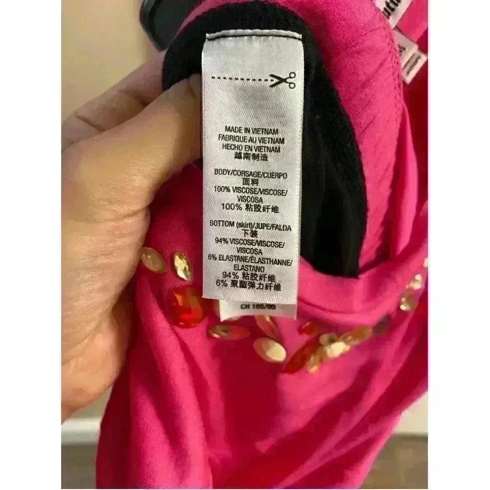 JUICY COUTURE‎ dragonfruit embellished midi dress, medium NWT. Party. Night out - Image 7