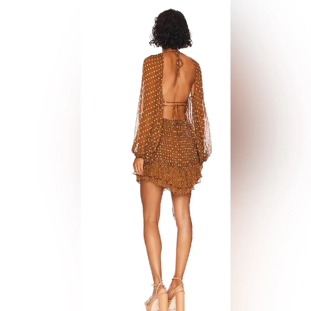 Shona Joy Brielle Cut Out Backless Mini Dress - Image 3