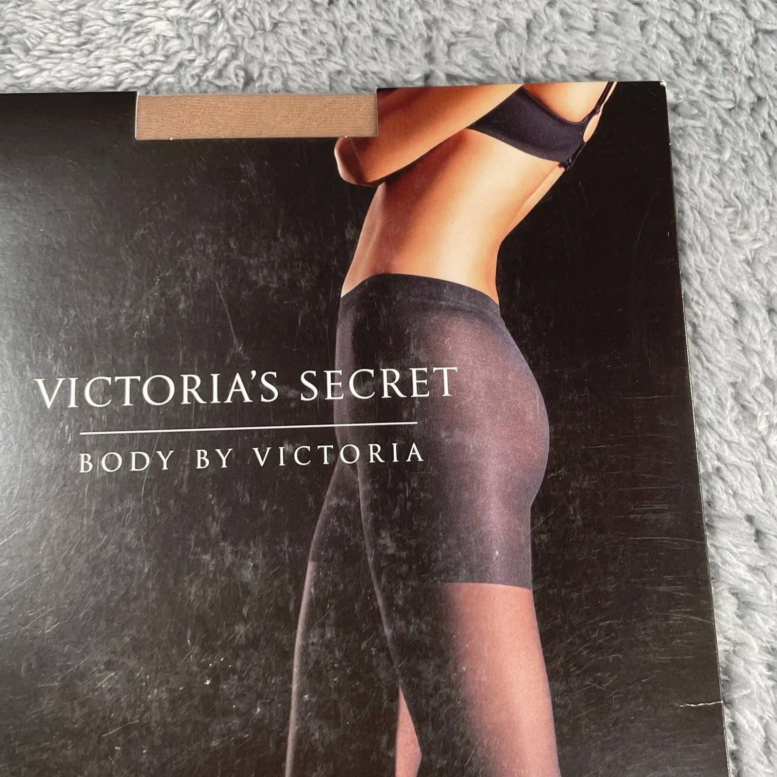 Victoria Secret FOOTLESS Control Top Pantyhose SIZE A Nude Capri Small - Image 4