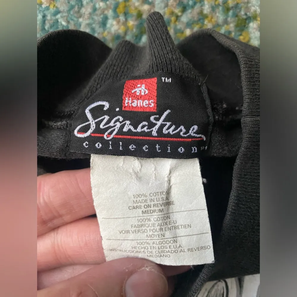 Vintage 90s Sturgis motorcycle biker logo long sleeve t - Image 5