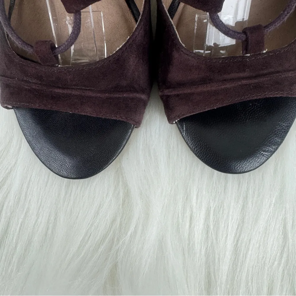 Joie Anja Open Toe Suede Lace Up Sandal - Image 12