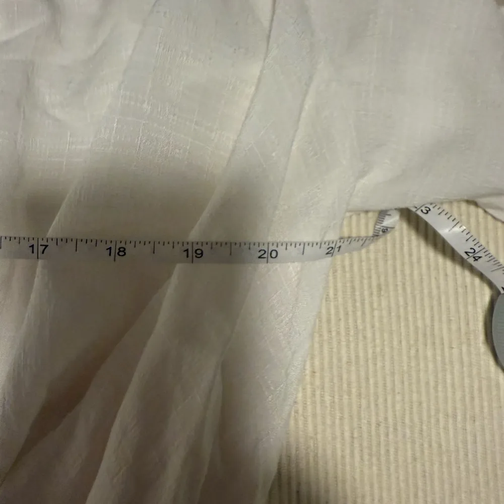 Mustard Seed Cream Wrap Blouse with Relaxed Style - Image 6