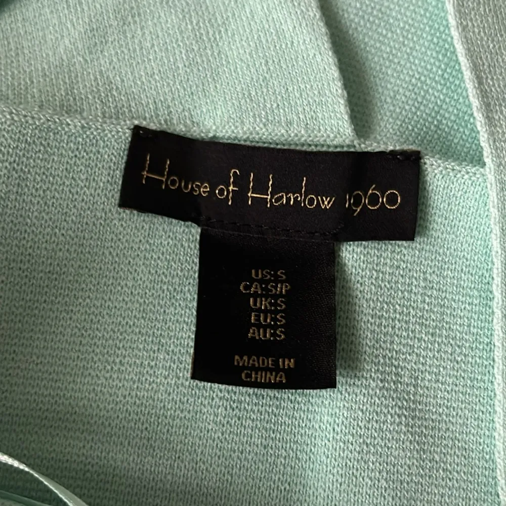 House of Harlow 1960 Mint Wide Strap Compression Tank Top - Image 4