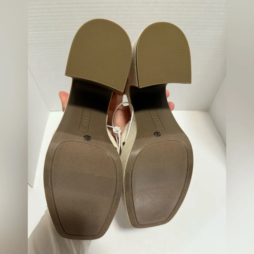 A New Approach A.N.A Holland Natural Chunky Heeled Platform Heel NWT Size 11 - Image 4