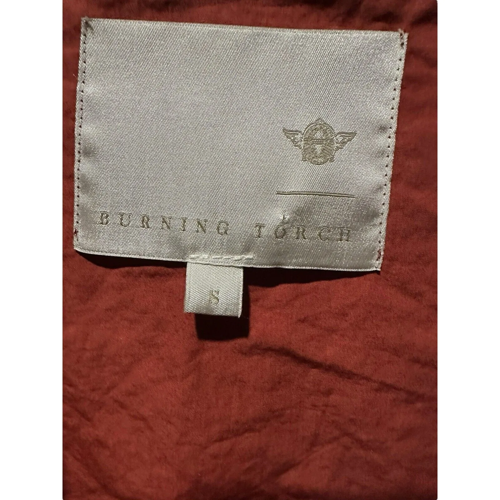 Burning Torch Anthropologie Size Small Burnt Orange‎ Shacket Jacket Boho #W5 - Image 4