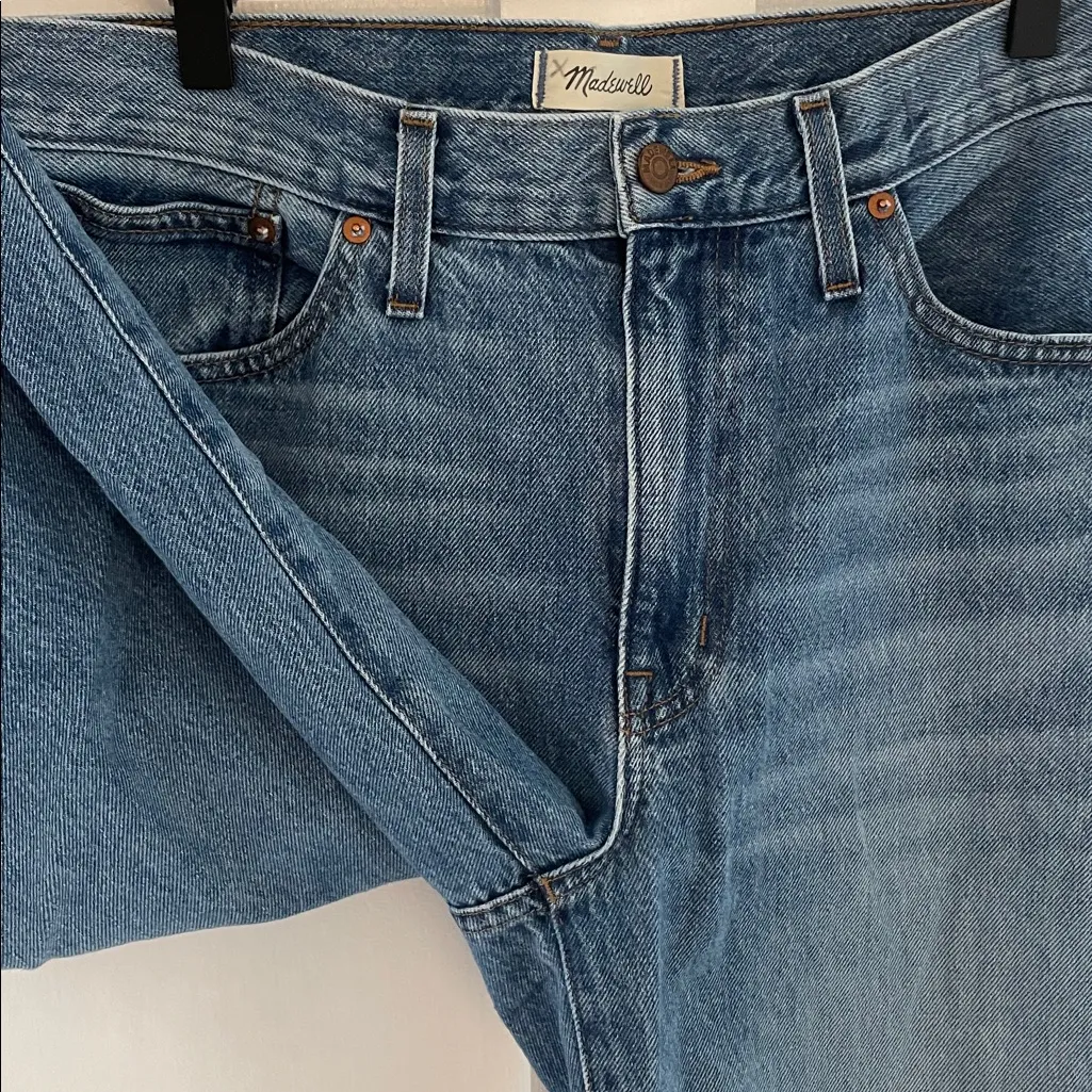 MADEWELL The Slouchy Boyjean in Rosewell Wash Relaxed Boyfriend Denim Size 29 - Image 13