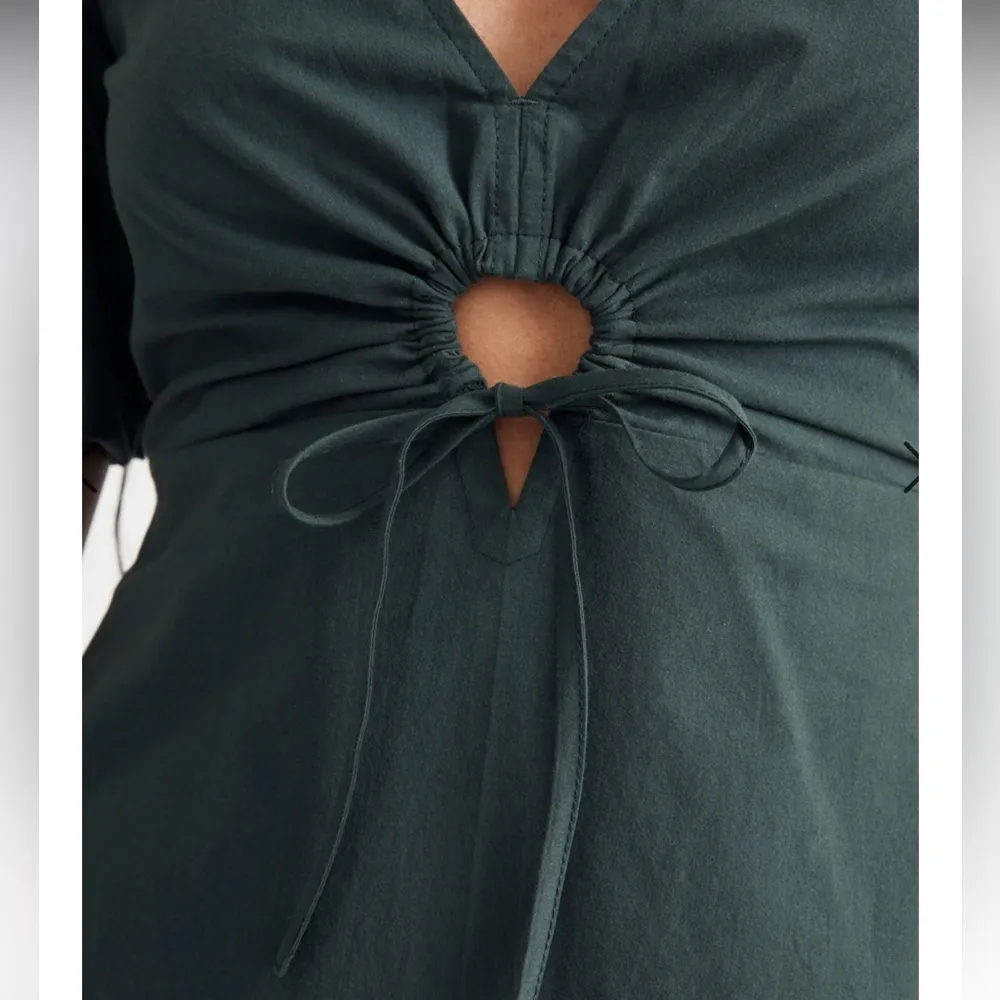 Madewell cotton poplin midi dress - Image 4