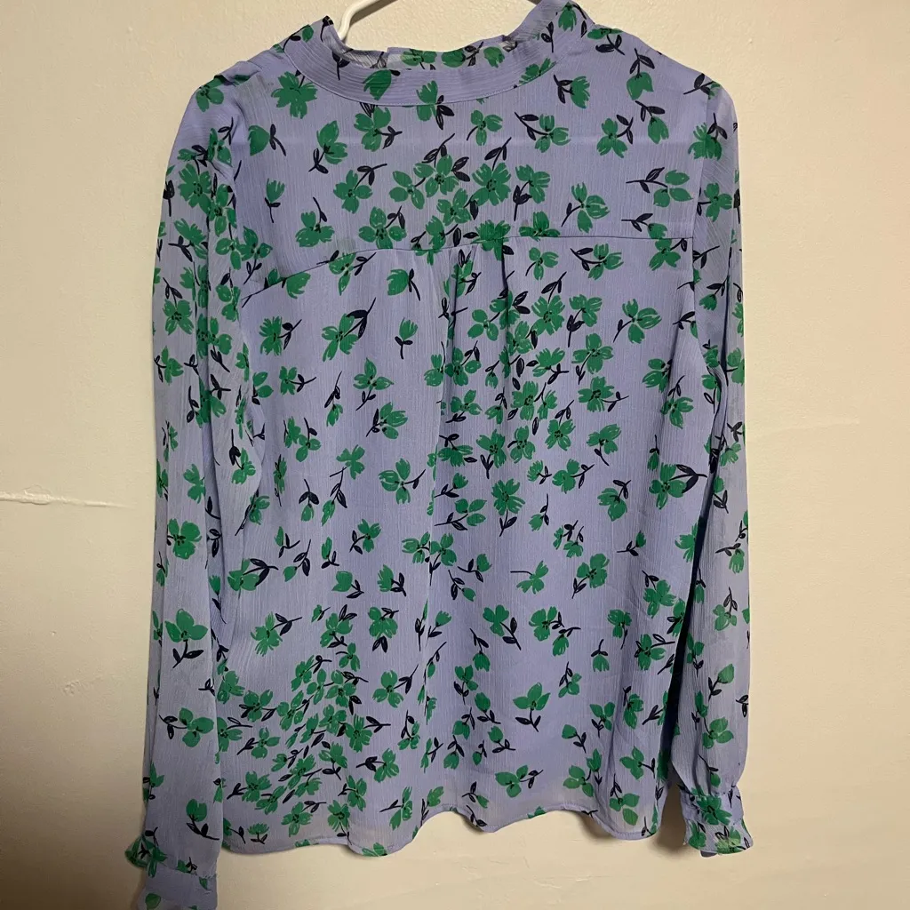 Ann Taylor Floral Blouse - Image 5